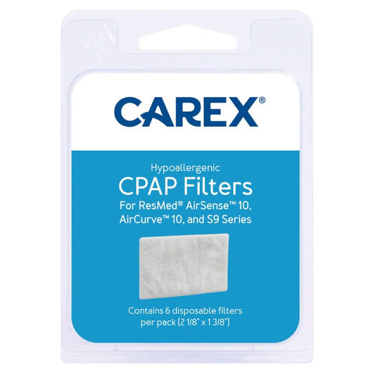 Carex Hypoallergenic CPAP Filters For ResMed Machines, AirSense 10, AirCurve 10 & S9 Series Personal Care Pasteur Pharmacy