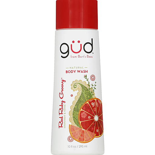 Gud Natural Body Wash Red Ruby Groovy Grapefruit & Thyme Body Wash Pasteur Pharmacy