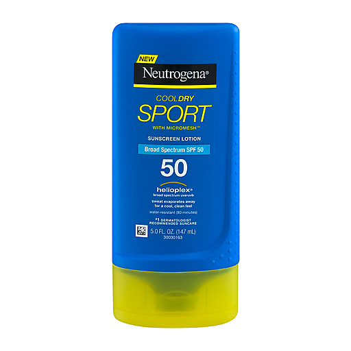 Neutrogena Cooldry Sport Sunscreen Lotion Broad Spectrum - SPF 50 - 5 Fl Oz Sunscreen Pasteur Pharmacy