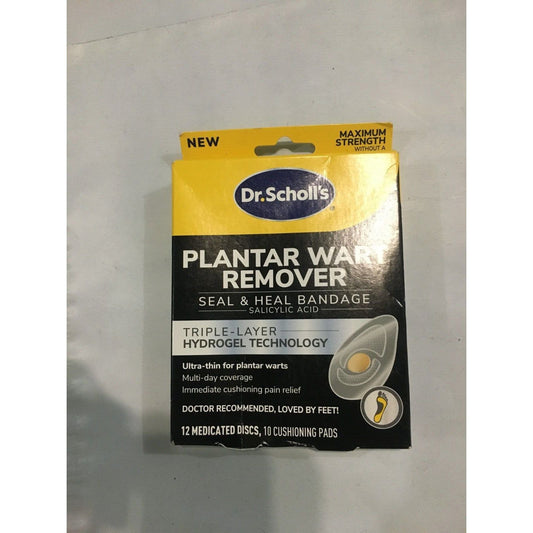 Dr. Scholl's Plantars Wart Remover Seal & Heal Bandage Health Care Pasteur Pharmacy