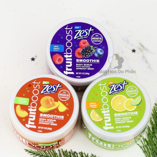 Gommage corporel Zest Fruitboost Smoothie Citrus Splash