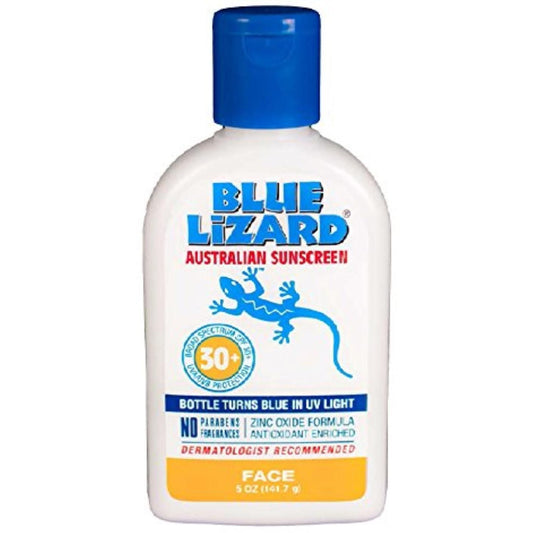Lotion solaire quotidienne pour le visage SPF 30 Blue Lizard Australian - 142 g