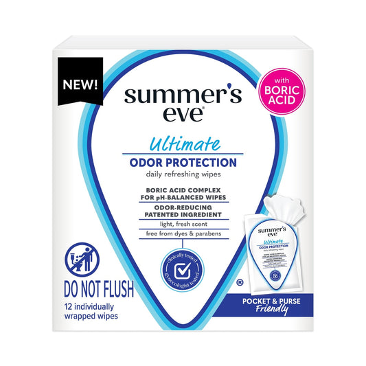 Summer's Eve Daily Refreshing Wipes, Ultimate Odor Protection Bath & Body Pasteur Pharmacy