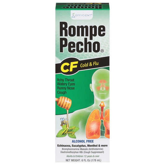 Rompe Pecho Cold & Flu 6 Fl Oz Health & Beauty Pasteur Pharmacy