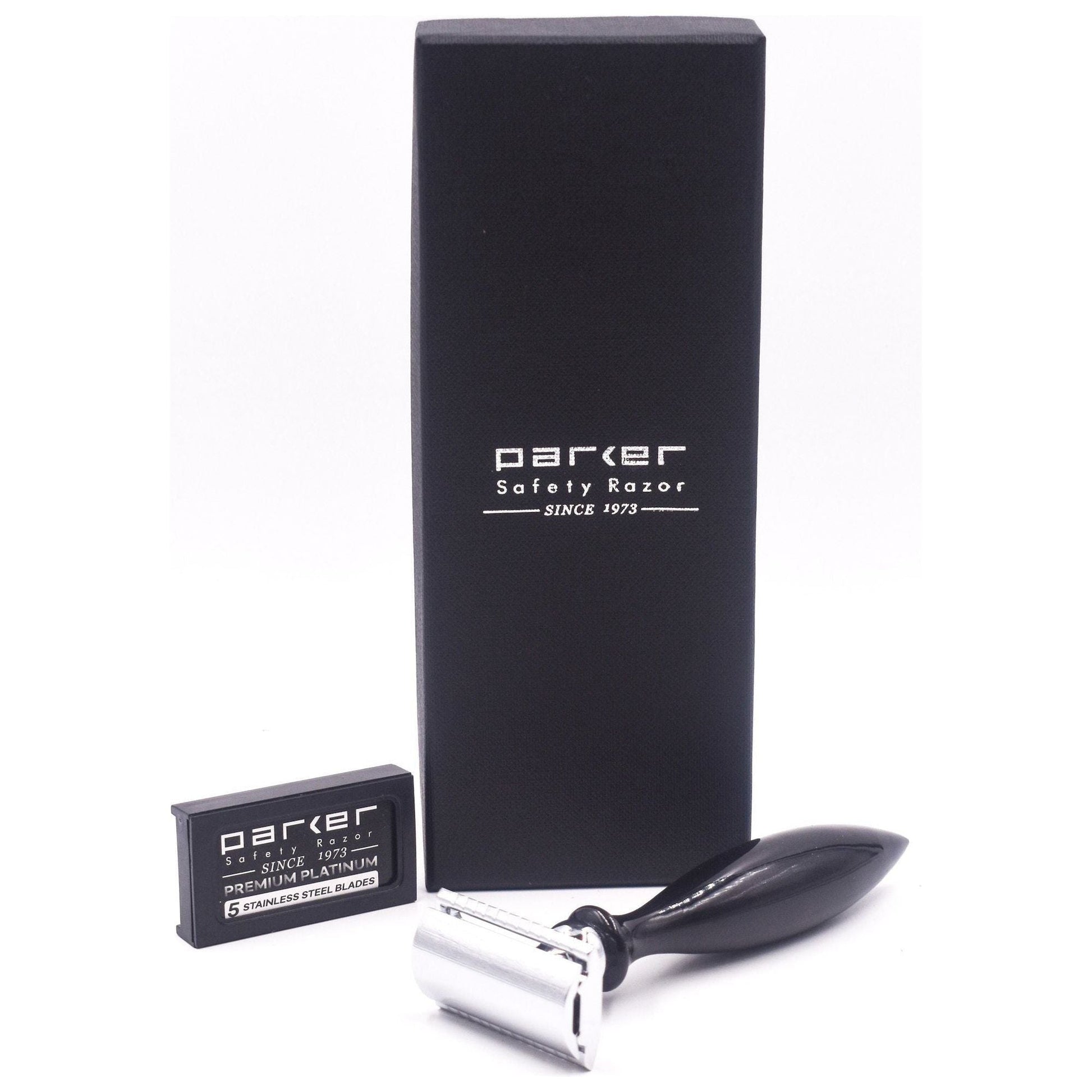 Parker 12R Buffalo Horn Handle Safety Razor Safety Razor Pasteur Pharmacy