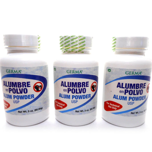 Germa Alumbre En Polvo Alum Powder, 3 Oz Personal Care Pasteur Pharmacy