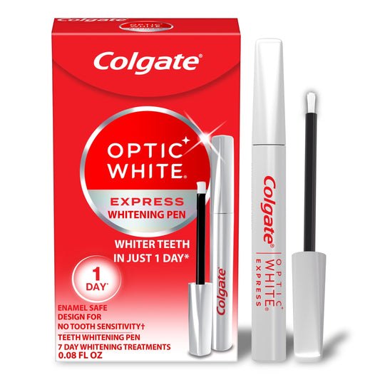 Colgate Optic White Express Teeth Whitening Pen White & Cream Sauces Pasteur Pharmacy