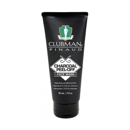 Clubman Pinaud Charcoal Peel-Off Face Mask 3 Oz Masks Pasteur Pharmacy