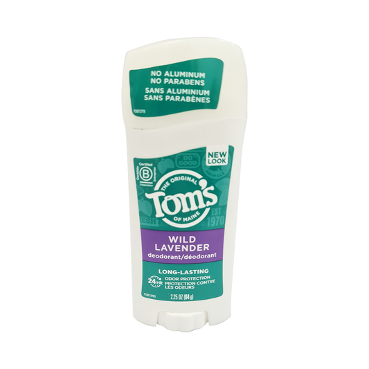 Tom's of Maine Deodorant Stick Long Lasting Wild Lavender Deodorant Pasteur Pharmacy