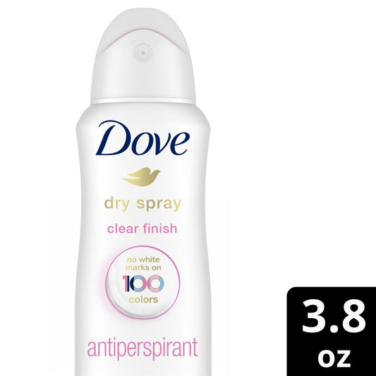 Dove Advanced Care Dry Spray Invisible Clear Finish Antiperspirant Deodorant, 3.8 Oz Deodorant & Anti-Perspirant Pasteur Pharmacy