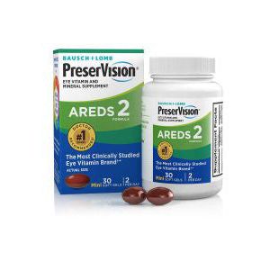 Bausch + Lomb Preservision Areds 2 30 Mini SoftGels Eyes 03/2024 Vitamins & Supplements Pasteur Pharmacy