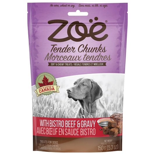 Zoe Tender Chunks Beef & Gravy Dog Treats - 5.3 Oz Dog Treats Pasteur Pharmacy