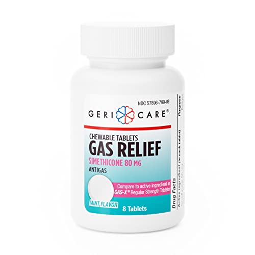 GeriCare Simethicone 80mg Chewable Gas Relief Tablets Health Care Pasteur Pharmacy