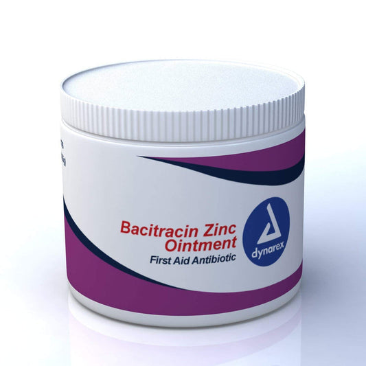 Dynarex Bacitracin Zinc First Aid Antibiotic Ointment 15 Ounce Jar First Aid Pasteur Pharmacy