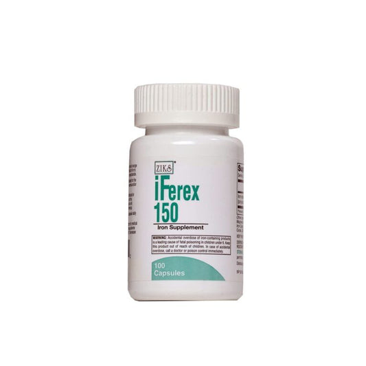 Ziks Ferrex 150 Iron Complex Capsules Fitness & Nutrition Pasteur Pharmacy
