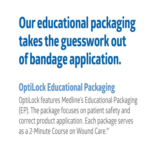 Medline OptiLock Nonadhesive Super Absorbent Wound Dressings Health Care Pasteur Pharmacy