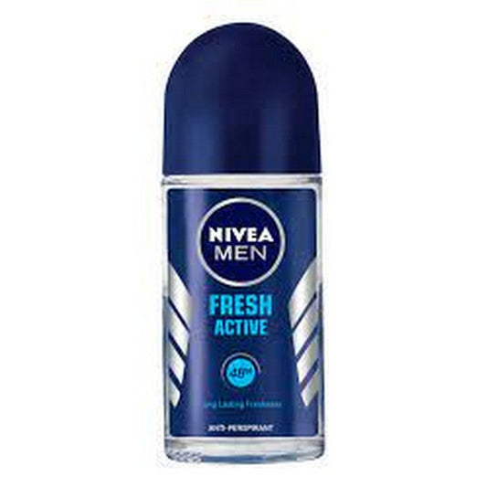 Nivea Men Roll On Fresh Active 50ml Deodorant Pasteur Pharmacy