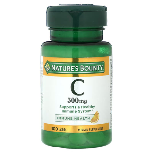 Vitamin C Tablets 500 mg – Unit Dose Blister Pack (100 Tablets) Vitamins & Supplements Pasteur Pharmacy