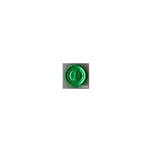 Belly Button Bag Seals-13 mm vial Seals Green Business & Industrial Pasteur Pharmacy