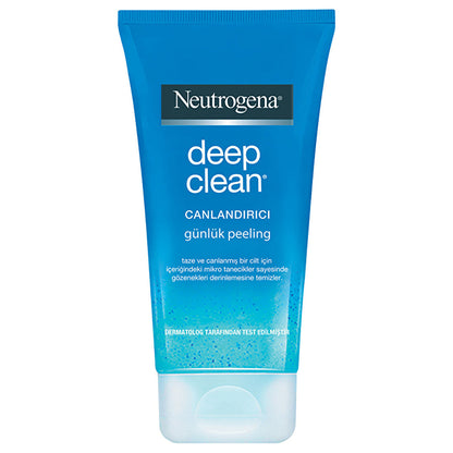 Neutrogena Deep Clean Exfoliante Refrescante 150ml - Gel Limpiador de Poros | Anti-Puntos Negros