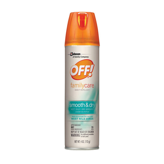 Off! Family Care Smooth & Dry Insect Repellent Aerosol Spray Pest Control Pasteur Pharmacy