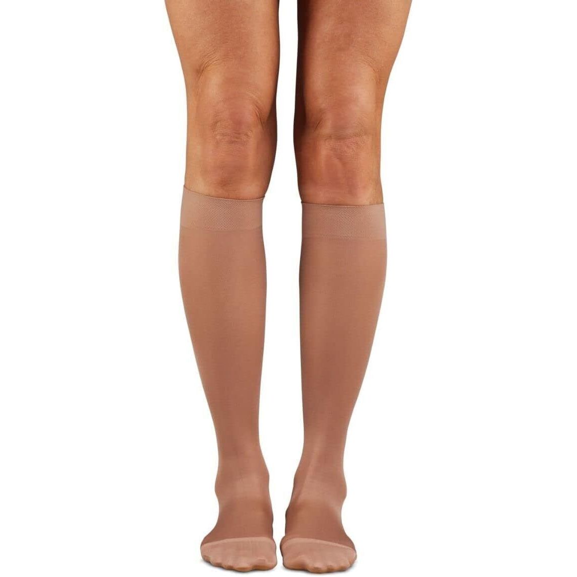 Dr. Comfort Unisex Microfiber Medical Knee-High 20-30mmHg (Beige) Large Hosiery Pasteur Pharmacy