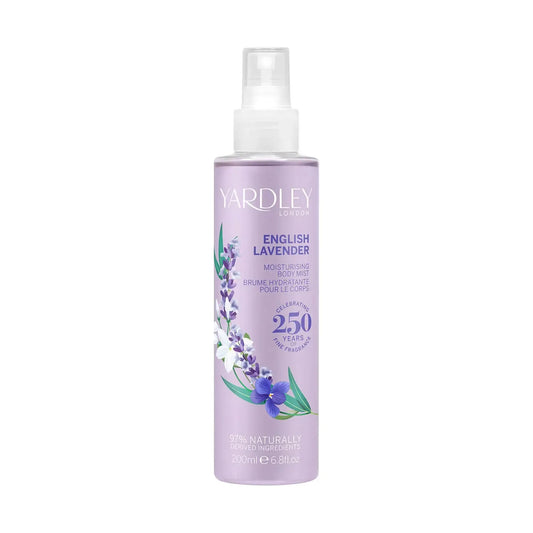Yardley English Lavender Body Mist 6.8 Fl Oz Body Mist Pasteur Pharmacy