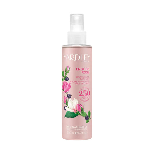 Yardley English Rose Body Mist 6.8 Fl Oz Body Mist Pasteur Pharmacy