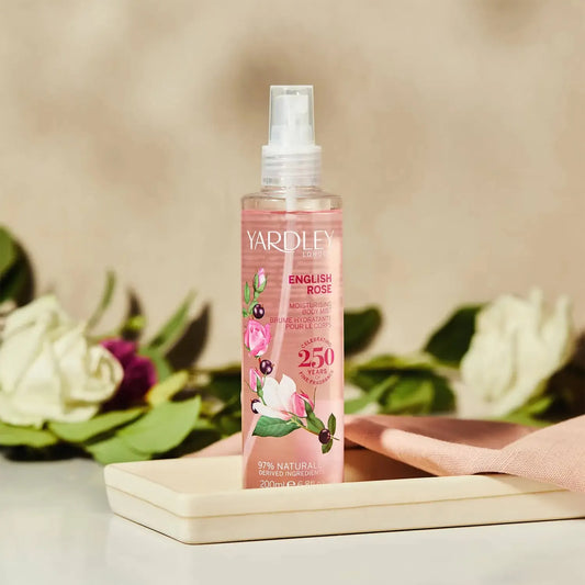 Yardley English Rose Body Mist 6.8 Fl Oz Body Mist Pasteur Pharmacy