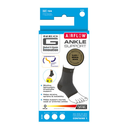 Neo G Airflow Ankle Support Brace Size Small Supports & Braces Pasteur Pharmacy