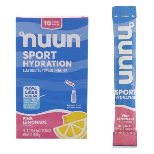 Nuun Sport Hydration Pink Lemonade Electrolyte Powder Drink Mix Sports & Energy Drinks Pasteur Pharmacy