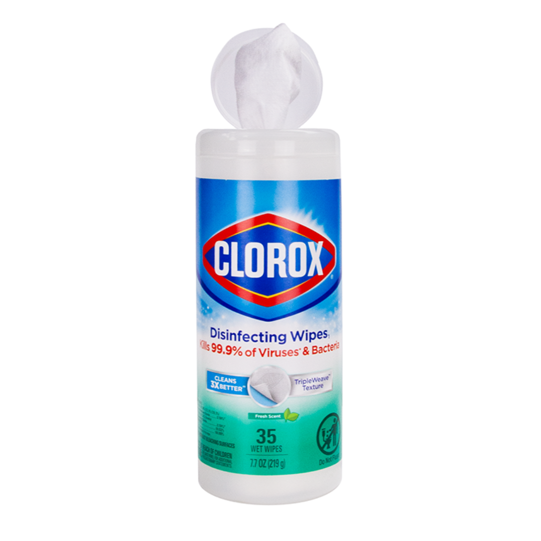 Clorox Disinfecting Fresh Wipe 12x35 Pack Hand Sanitizers & Wipes Pasteur Pharmacy
