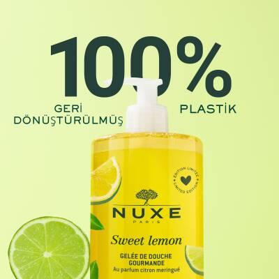 Gel Douche Délicieux Nuxe Sweet Lemon : Frais et parfumé - Grand format 750ml pour une utilisation longue durée