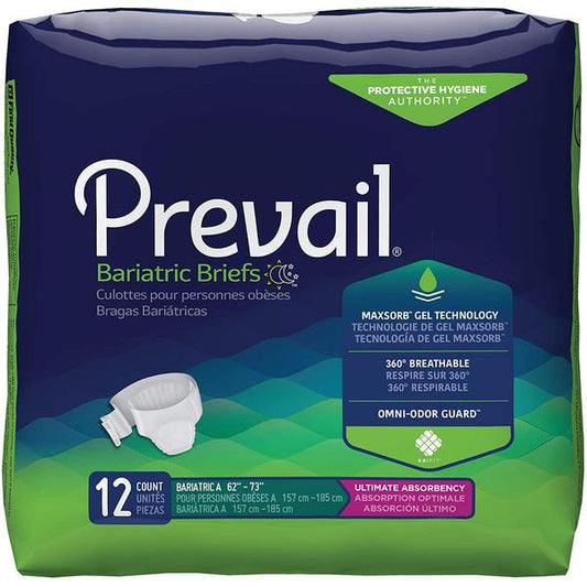 Prevail First Quality, Unisex Adult Incontinence Brief, Count Of 12 Bicycle Shorts & Briefs Pasteur Pharmacy