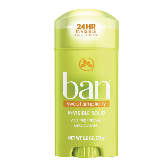 Ban Invisible Solid, Antiperspirant & Deodorant Sweet Simplicity