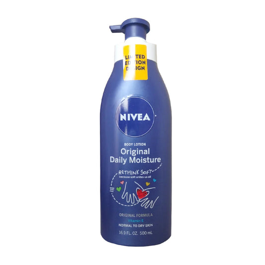 Nivea Body Lotion, Vitamin E, Original Daily Moisture, Normal To Dry Skin Lotion & Moisturizer Pasteur Pharmacy