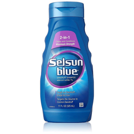 Selsun Blue Shampoo & Conditioner, Cleanse & Condition, 2 In 1 11 Fl Oz Shampoo Pasteur Pharmacy