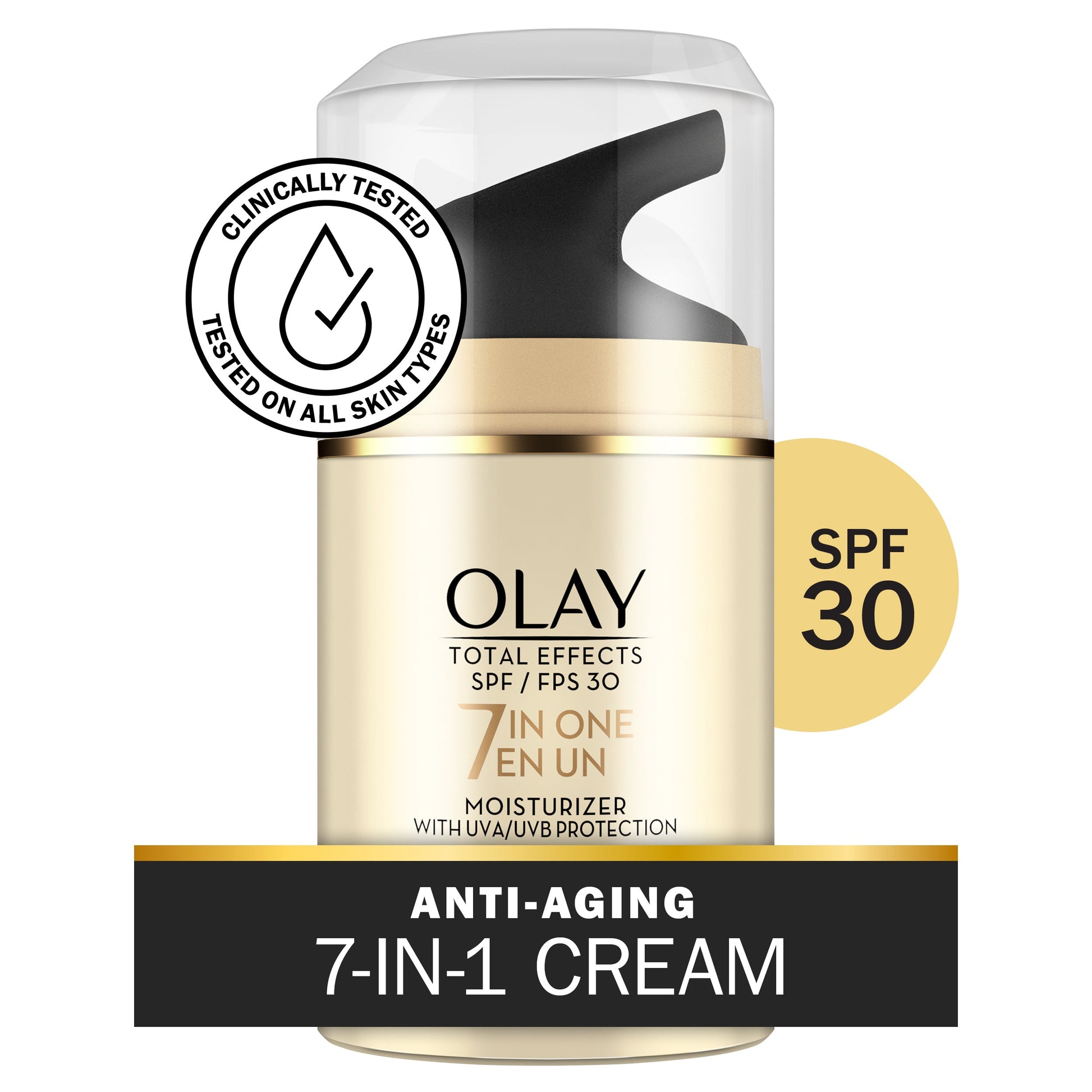 Olay Total Effects 7 In One Face Moisturizer SPF 30, 1.7 Fl Oz Lotion & Moisturizer Pasteur Pharmacy