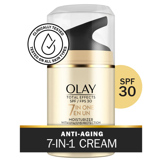 Olay Total Effects 7 In One Face Moisturizer SPF 30, 1.7 Fl Oz Lotion & Moisturizer Pasteur Pharmacy
