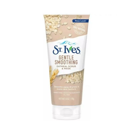 St. Ives Gentle Smoothing Oatmeal Face Scrub & Mask - 170gm