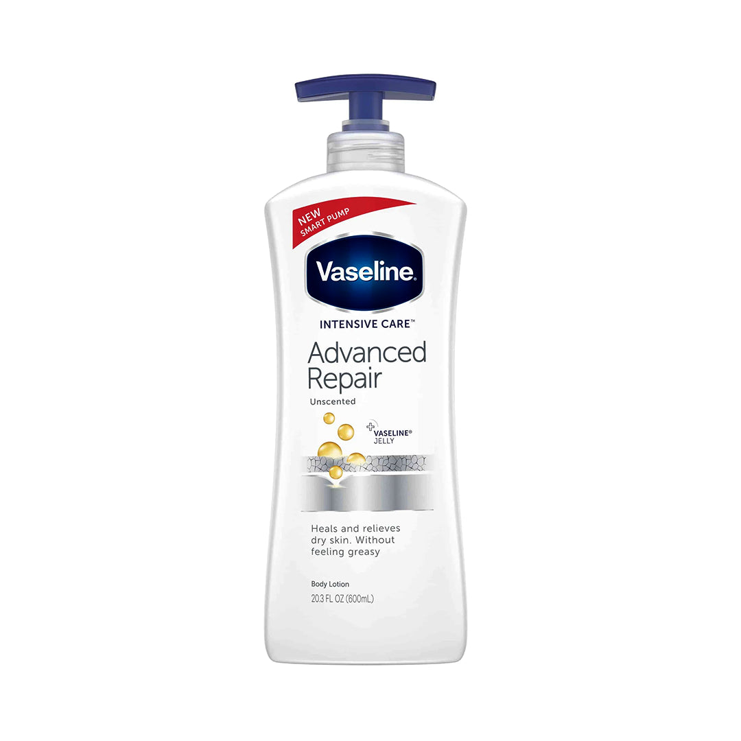 Lait corporel Vaseline Intensive Care Advanced Repair, flacon pompe - 600 ml