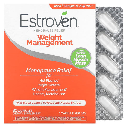 Estroven® Menopause Relief &amp; Weight Management – Dietary Supplement Vitamins & Supplements Pasteur Pharmacy