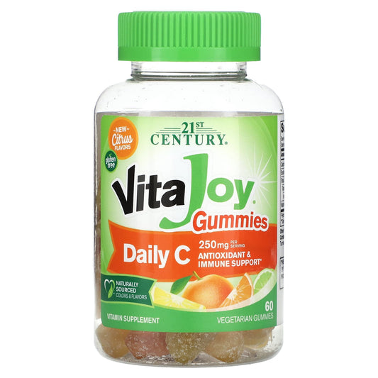21 St Century Vitajoy Daily C Gummies 60 Ct Vitamins & Supplements Pasteur Pharmacy