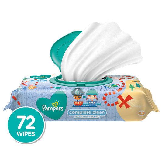Pampers Wipes, Baby Fresh Scent, Complete Clean Baby Wipes Pasteur Pharmacy