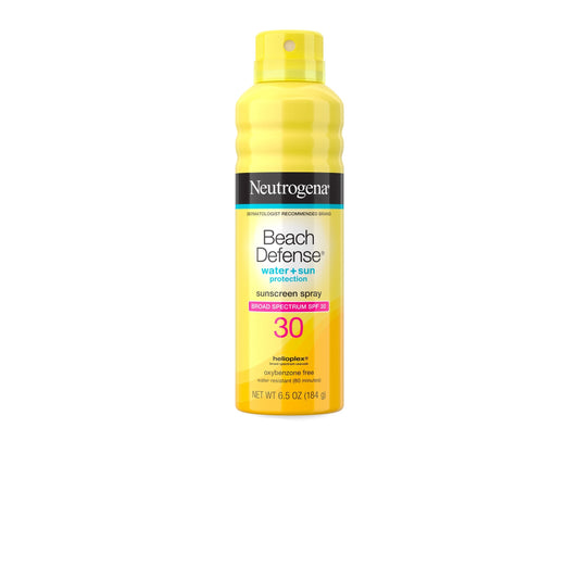 Neutrogena Beach Defense Spray Sunscreen Broad Spectrum SPF 30 Sunscreen Pasteur Pharmacy
