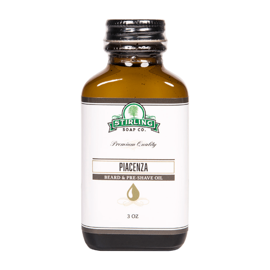 Stirling Soap Co. Piacenza Beard & Preshave Oil 3 Oz Beard & Preshave Oil Pasteur Pharmacy