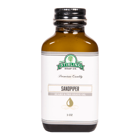 Stirling Soap Co. Sandpiper Beard & Preshave Oil 3 Oz Beard & Preshave Oil Pasteur Pharmacy