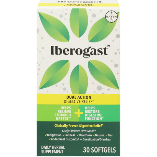 Iberogast Digestive Relief, Dual Action 30 ct Digestive Supplements Pasteur Pharmacy