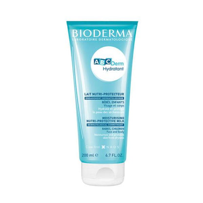 Leche corporal hidratante ABCDerm para bebés - Hidratación y protección suave para pieles sensibles