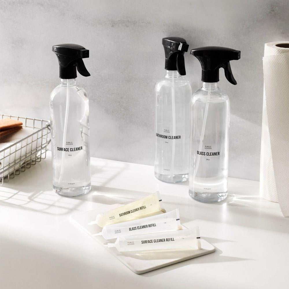 Glass Cleaner Refills (3 ct) Household Public Goods